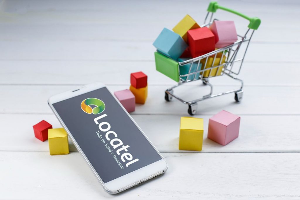 Carro de compras gracias a la membresía Locatel Gold